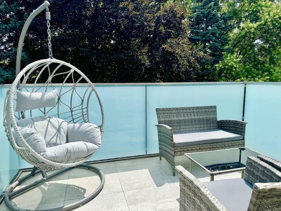Rooftop Apartment With Balcony & Free Parking Viena Exterior foto